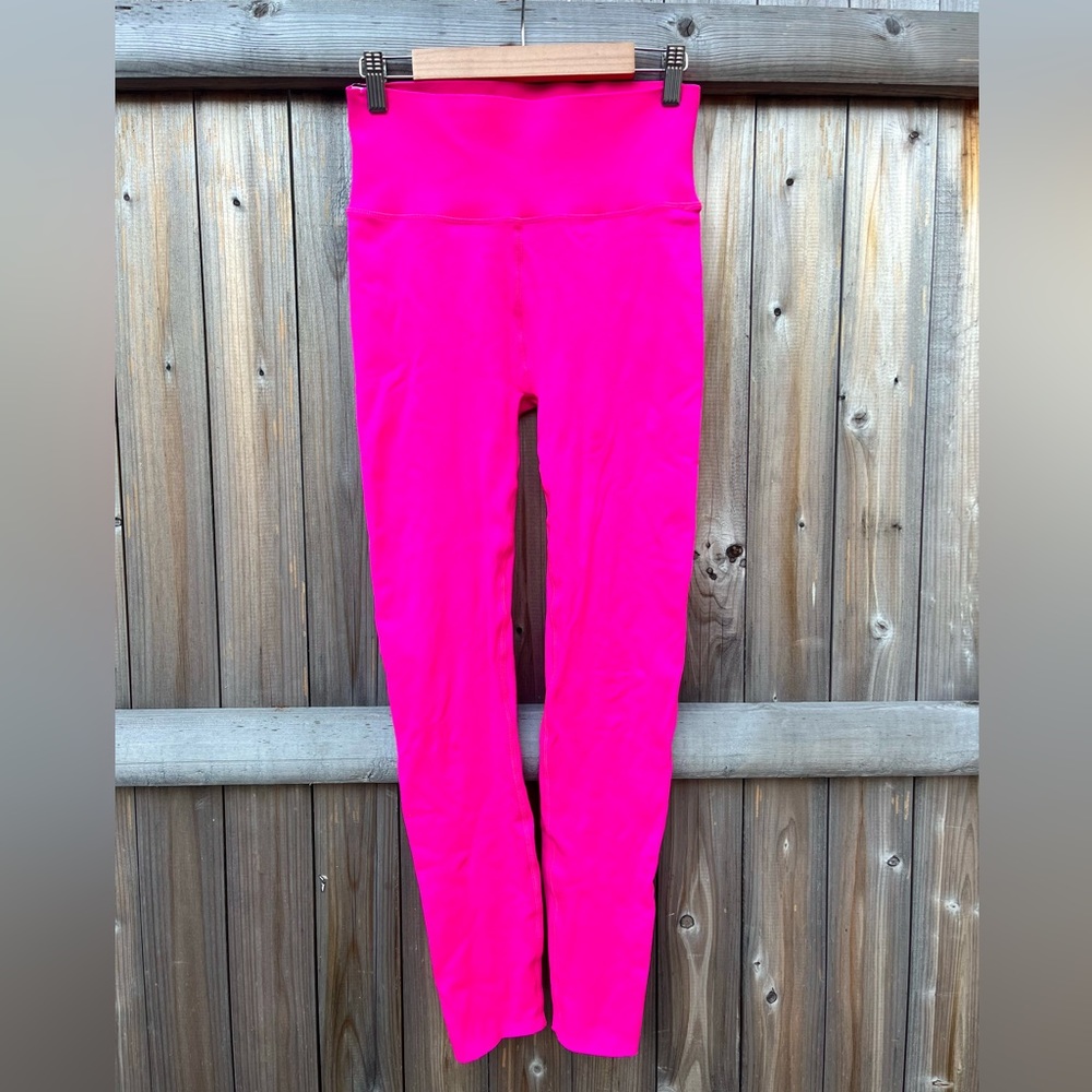 Fabletics Bright Hot Pink High-Waist Leggings